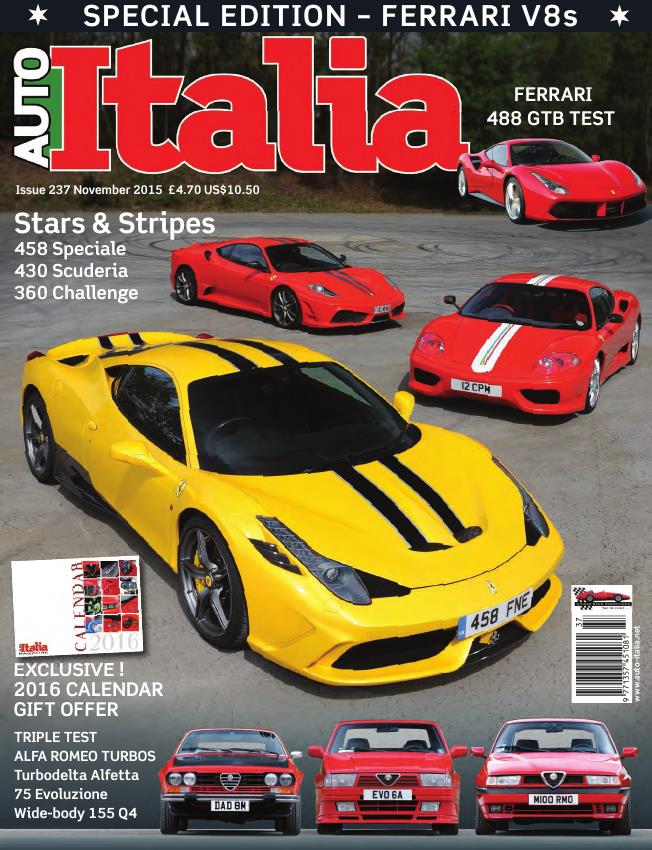 Журнал AutoItalia. november 2015